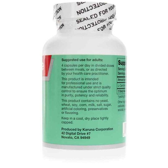 L-Carnitine, 120 Capsules, KRU