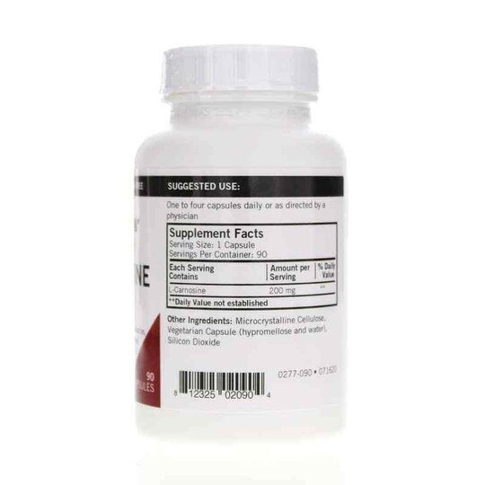 L-Carnosine 200 Mg, 90 Capsules, KRK