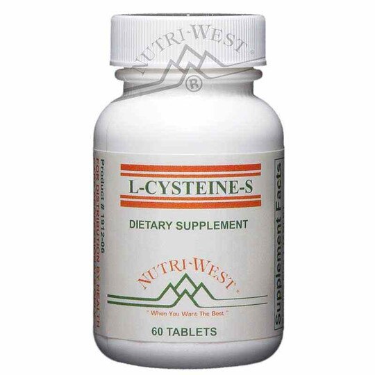 L-Cysteine-S, 60 Tablets, NWE