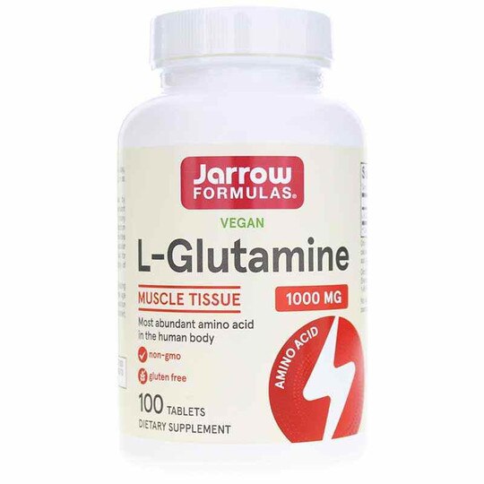 L-Glutamine 1000 Mg, 100 Tablets, JRF
