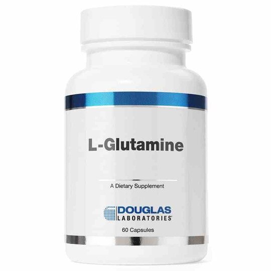 L-Glutamine 500 Mg, 60 Capsules, DGL