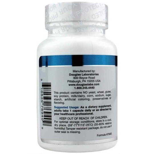 L-Glutamine 500 Mg, 60 Capsules, DGL