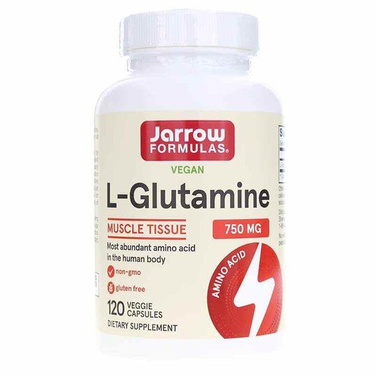 L-Glutamine 750 Mg, 120 Capsules, JRF