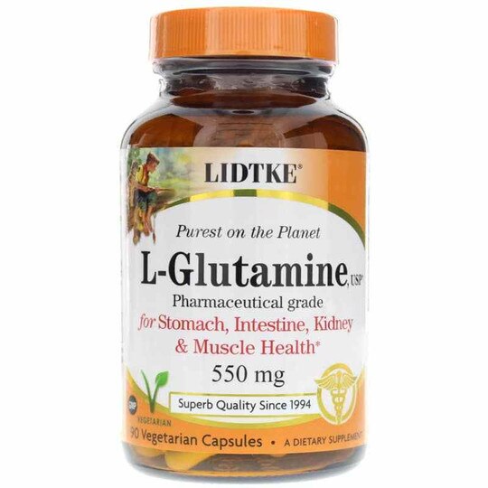 L-Glutamine, 90 Veg Capsules, LDK