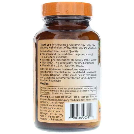 L-Glutamine, 90 Veg Capsules, LDK