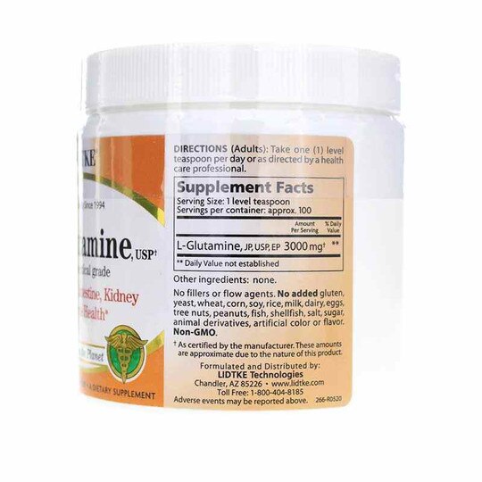 L-Glutamine Powder, 300 Grams, LDK