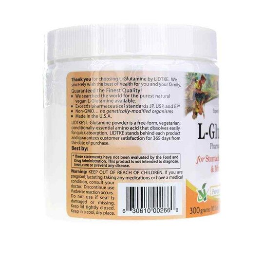 L-Glutamine Powder, 300 Grams, LDK