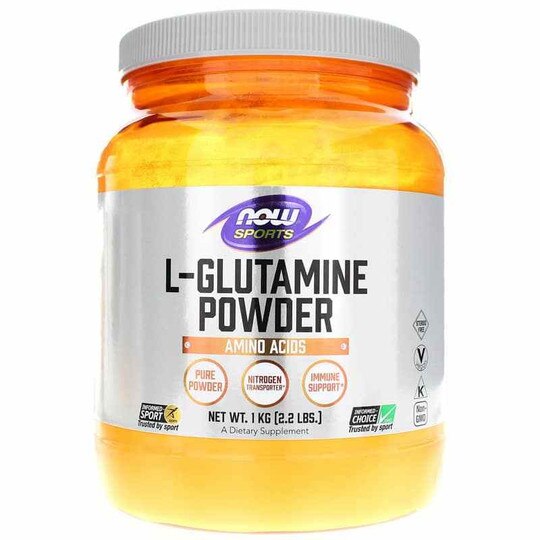 L-Glutamine Powder, NOW