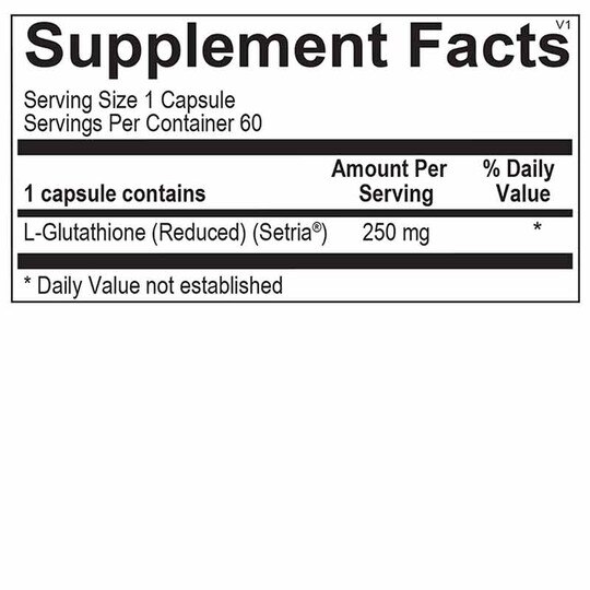 L-Glutathione, 60 Capsules, OM