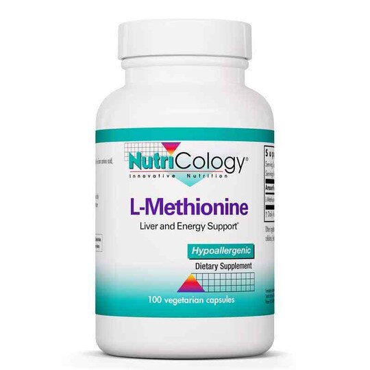L-Methionine, 100 Veg Capsules, NTC