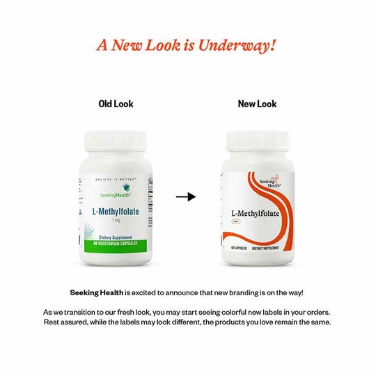 L-Methylfolate 1 Mg, 60 Veg Capsules, SKH