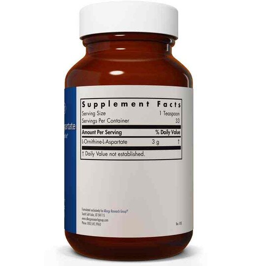 L-Ornithine-L-Aspartate, 3.5 Oz, ARG