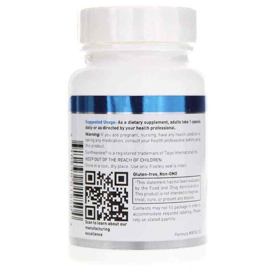 L-Theanine 100 Mg, 60 Veg Capsules, DGL