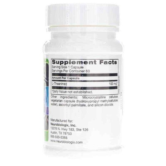 L-Theanine 100 Mg, 60 Capsules, NBX