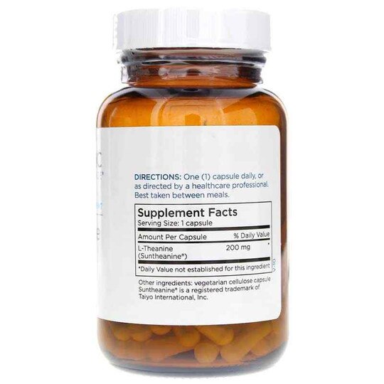 L-Theanine 200 Mg, 120 Capsules, MTM