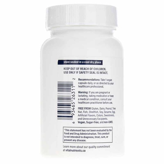 L-Theanine 200 Mg, 60 Veg Capsules, VTN