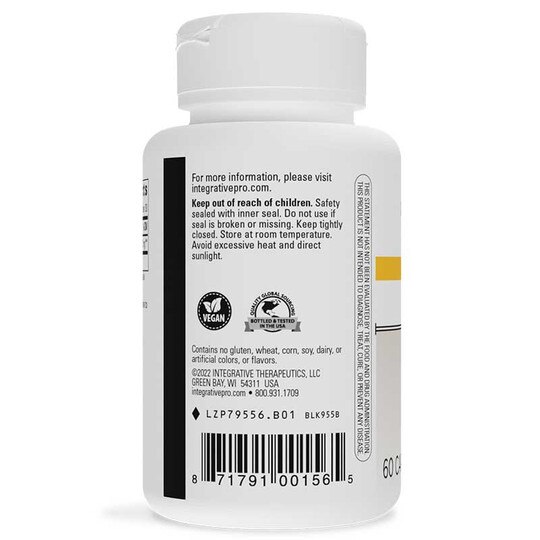 L-Theanine, 60 Veg Capsules, INT