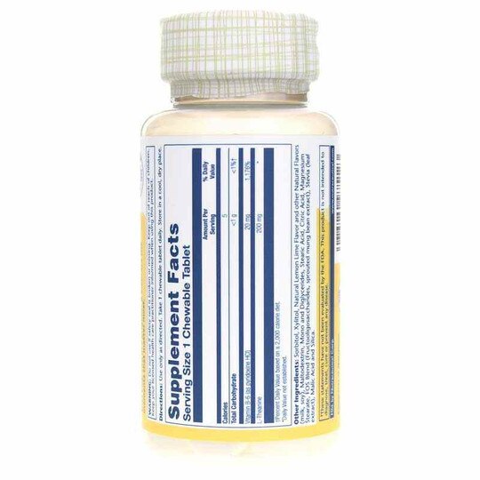 L-Theanine Chewable 200 Mg Natural Lemon-Lime Flavor, SLR