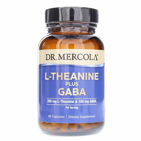 L-Theanine plus GABA, 60 Capsules, DRM
