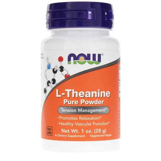 L-Theanine Pure Powder, 1 Oz, NOW