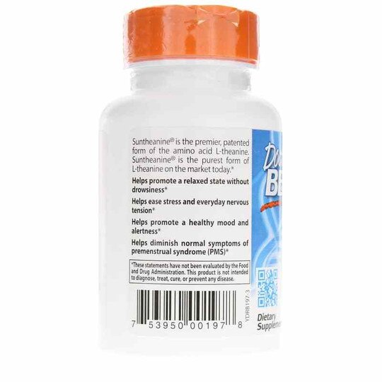 L-Theanine with Suntheanine 150 Mg, 90 Veg Capsules, DRB