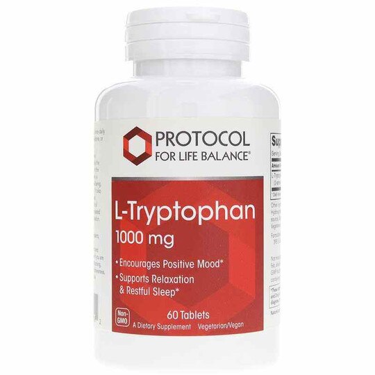 L-Tryptophan 1,000 Mg, 60 Tablets, PFLB