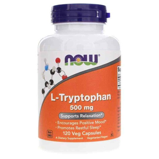 L-Tryptophan 500 Mg, NOW