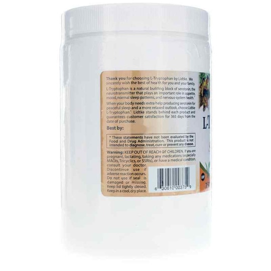 L-Tryptophan Powder 500 Mg, 250 Grams, LDK