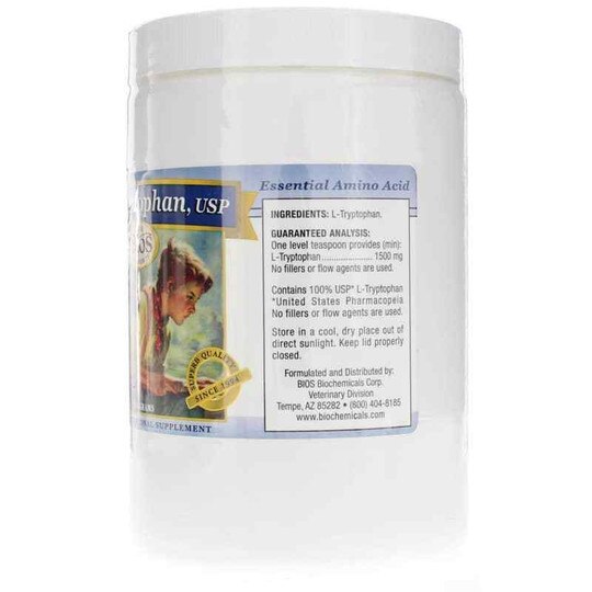 L-Tryptophan Powder for Pets, 250 Grams, LDK