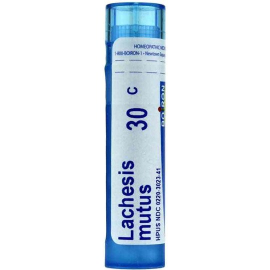 Lachesis Mutus 30C, 80 Pellets, BOR