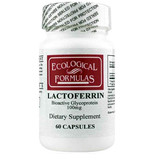 Lactoferrin 100 Mg, 60 Capsules, ECF