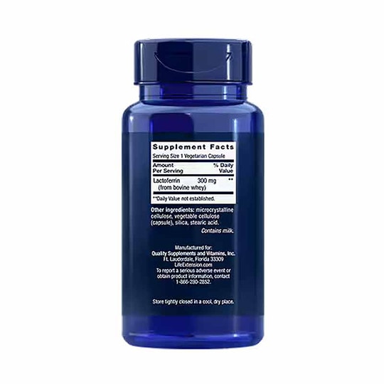 Lactoferrin Caps, 60 Capsules, LFE