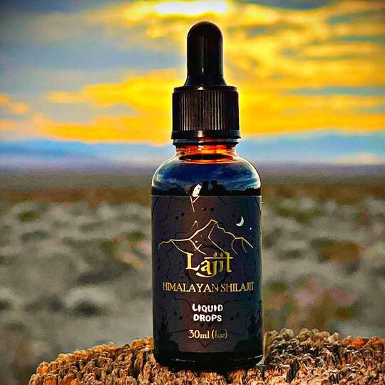 Lajit Himalayan Shilajit Liquid Drops, 1 Oz, LGD
