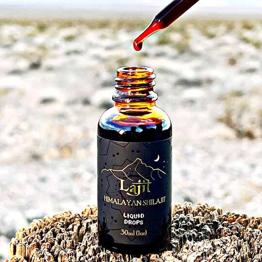 Lajit Himalayan Shilajit Liquid Drops, 1 Oz, LGD