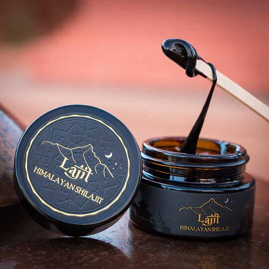 Lajit Himalayan Shilajit Resin, .7 Oz, LGD