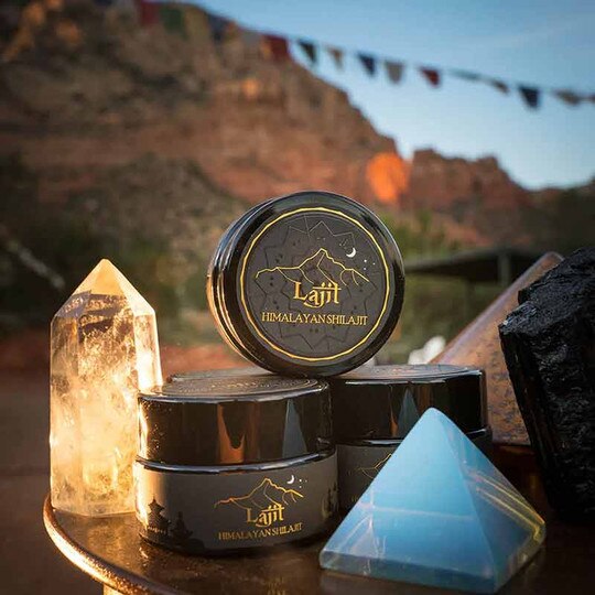 Lajit Himalayan Shilajit Resin, .7 Oz, LGD