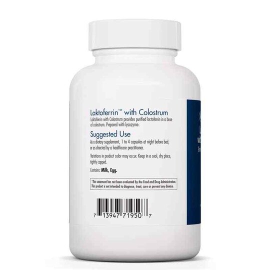 Laktoferrin with Colostrum, 90 Veg Capsules, ARG