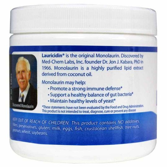 Lauricidin Monolaurin Supplement, 8 Oz, MCL