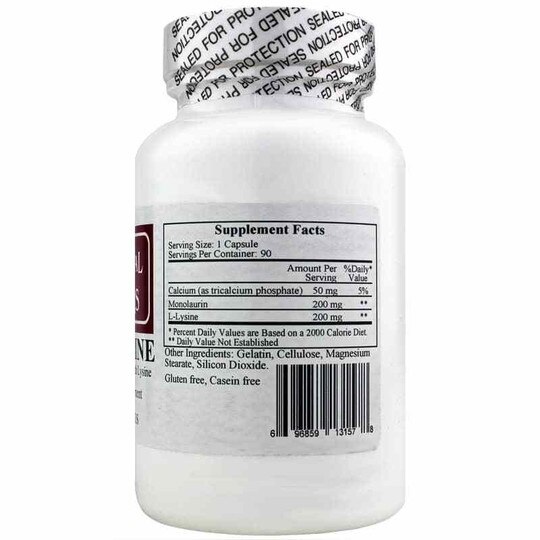 Laurisine Fatty Acid Complex with Lysine, 90 Capsules, ECF