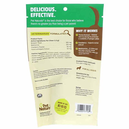 Lawn Aid for Dogs, 60 Chews, PNV