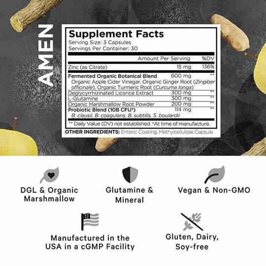 Leaky Gut Formula, 60 Capsules, CDE
