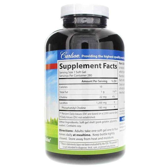 Lecithin 1200 Mg, 280 Softgels, CL
