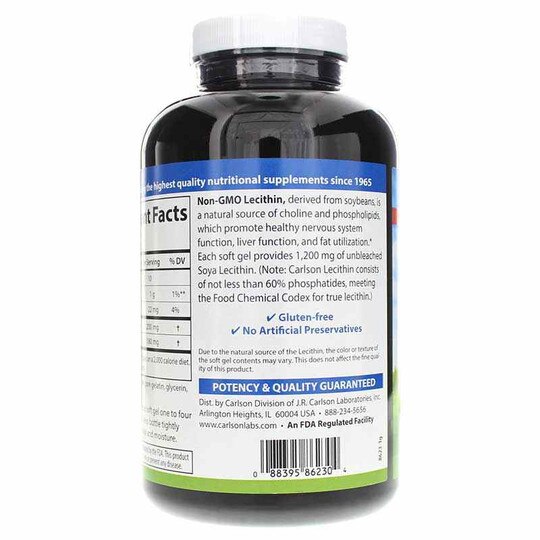 Lecithin 1200 Mg, 280 Softgels, CL