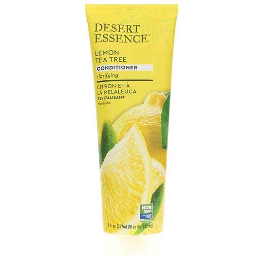Lemon Tea Tree Conditioner for Oily Hair, 8 Oz, DES