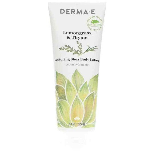 Lemongrass & Thyme Restoring Shea Body Lotion, 8 Oz, DRE
