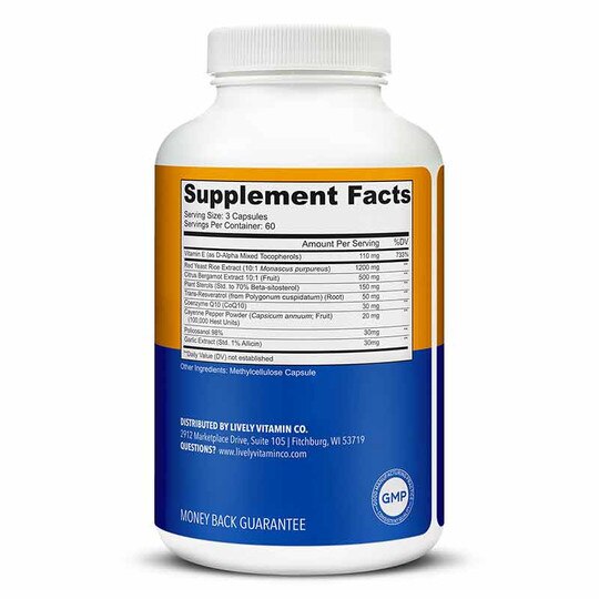 Less Cholest, 180 Capsules, LVIT