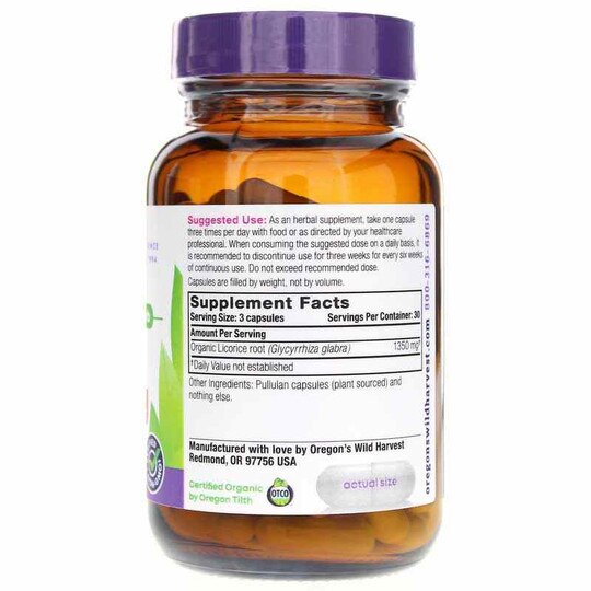 Licorice, 90 Vegan Capsules, OWH