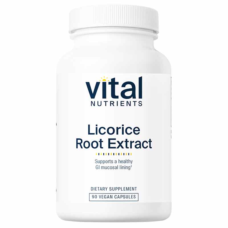 Licorice Root Extract 400 Mg, Vital Nutrients