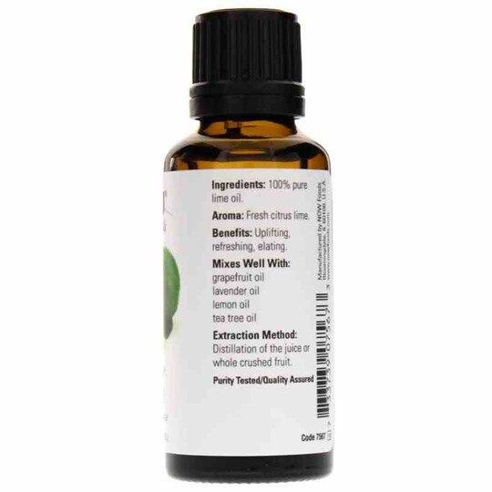 Lime Essential Oil, 1 Oz, NOW