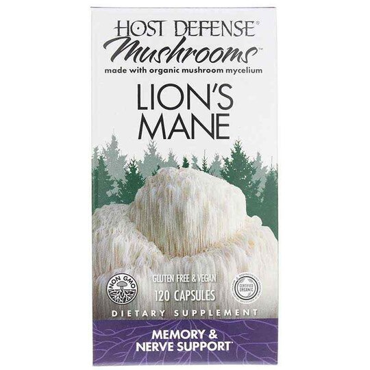 Lion's Mane Memory & Nerve Support, HDF